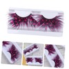 BIUDECO Fluffy False Eyelashes 5 Sets of Long Plastic Lashes
