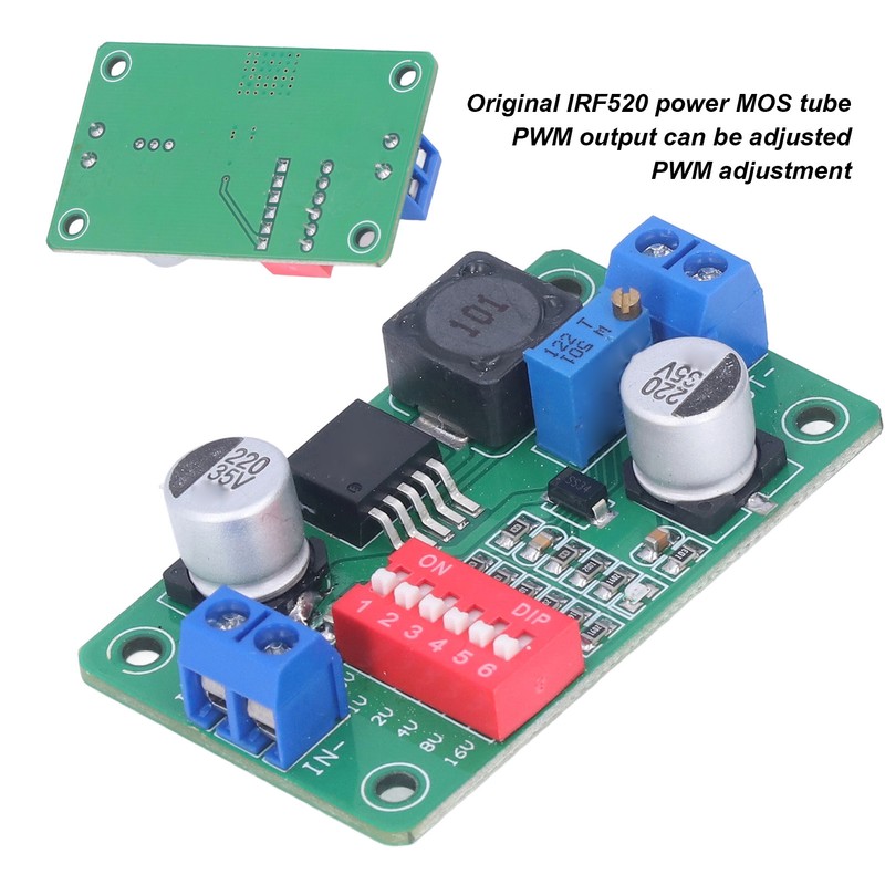 5Pcs DCDC Buck Module Adjustable Power Regulator Voltage Setpoints Display
