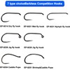 Eupheng Plus Best Barbless Fishing Hooks Competition Fishing Hook Combo