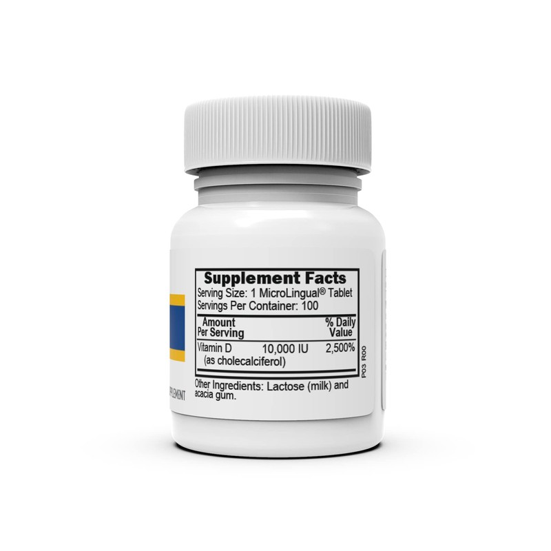 Superior Source Vitamin D3 10000 IU, Quick Dissolve MicroLingual Tablets,