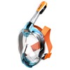 Seac Libera Full Face Snorkeling Mask with Quick Release Buckles,