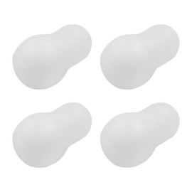 Hitefu 4PCS Stethoscope Ear Tips Replacement Silicone Earbuds, Universal Silicone Earplugs for Stethoscope, Stethoscope Spare Parts, White