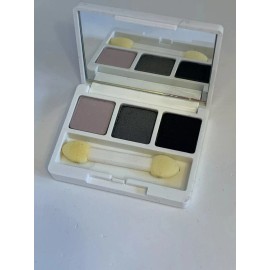 Clinique Lot 2 Clinique Color Surge Eye Shadow Trio Compact 09 Smoke Mirrors 5J Stone