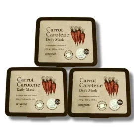 skin food [Beauty Nara] Skinfood Carrot Carotene Daily Mask 30 Pieces 3 Boxes Hydrating... / [뷰티나라] 스킨푸드 캐롯 카로틴 데일리 마스크 30개입 3박스 수분...