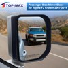 TOP-MAX Passenger Side Mirror Glass Replacement For Toyota FJ Cruiser