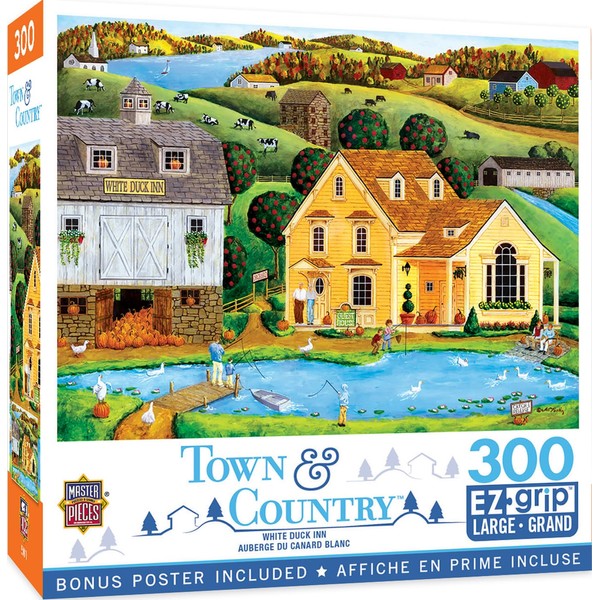 MasterPieces 300 Piece EZ Grip Jigsaw Puzzle - The White