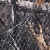 WINWAY Malla de camuflaje de arpillera silenciosa para caza, parasol