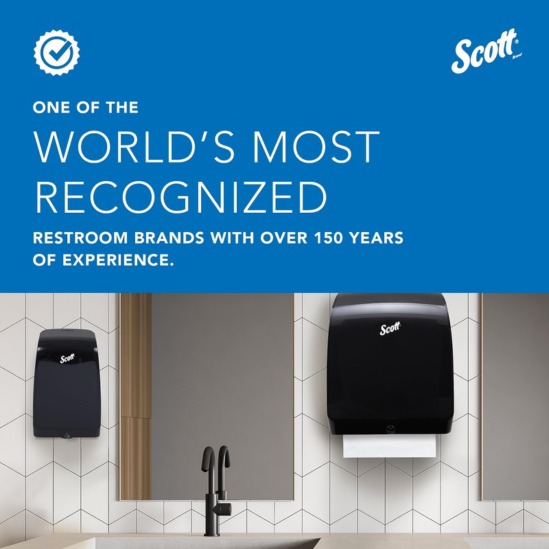 Scott Essential Hard Roll Paper Towel Electronic Dispenser (48858), Fast