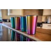 10oz Rainbow Stainless Steel Tumbler - Reusable Metal Drinking Glasses