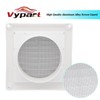 4" Louvered Dryer Vent Cover by Vypart - Exterior Wall