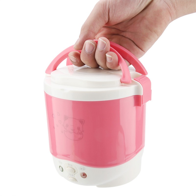 170W 1L Electric Portable Multifunctional Rice Cooker Food Steamer for