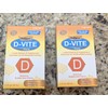 D-Vite Drops Pediatric Liquid Vitamin D Bubble Gum Flavor X2