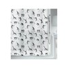 Spirella Monkey Shower Curtain, Black/White, 0.1 x 180 x 200