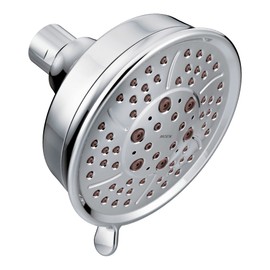 Moen Chrome Four-Function 4-3/8-Inch Diameter Showerhead, 3638