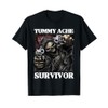 Tummy Ache Survivor Funny Cool Edgy Hard Skeleton Meme T-Shirt