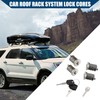 Hihaha Car Roof Rack Lock Cylinder Lock Core Replace for