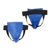 Groin Guard PU Leather Adjustable Elastic Band Boxing Groin Protector