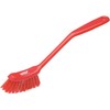 Vikan - Fine Dish Brush - Heavy-Duty, Narrow, Slip-Resistant Cleaning