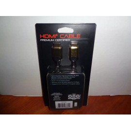 Blackweb 4K HDR Ultra HD Gold 60Hz 18 Gbps 6 feet Premium High Speed HDMI Cable