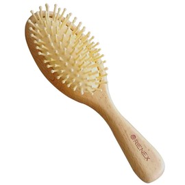 Orienex Wooden Boar Bristle Hairbrush, Hair Care, Scalp Massage, Glossy Hair, Wooden Brush, Beauty Hair Care