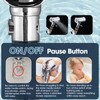 High Pressure Filtered Shower Head for Hard Water - Handheld