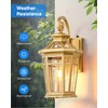 OPAXIS Outdoor Wall Lights Wall Mount, 2-Pack Dusk to Dawn