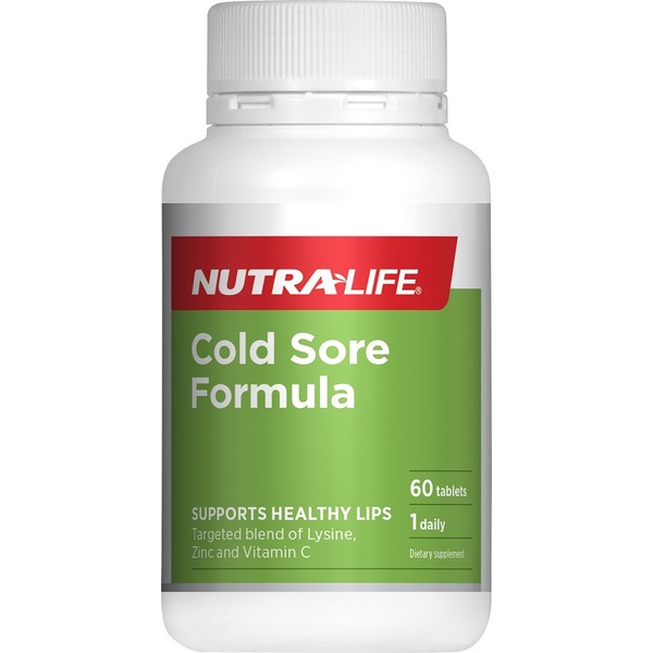 Nutra-Life Nutralife Cold Sore Formula Tablets 60