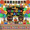 Cinco De Mayo Decorations - 203Pcs Fiesta Party Supplies Include