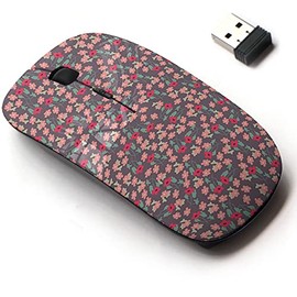 2.4G Wireless Mouse with Cute Pattern Design for All Laptops and Desktops with Nano Receiver - Cute Hand