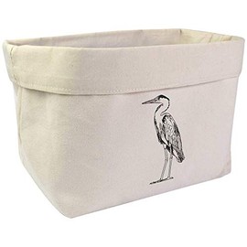 Large 'Heron' Canvas Organiser/Storage Bag (OR00014226)