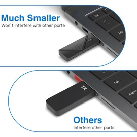 Wireless HDMI Transmitter and Receiver, 4K Decode Input 1080P Output Support 2.4/5G, Portable Plug & Play with Adapter, 165FT(50M) Wireless Hdmi Transmitter for Streaming Video Laptop/Pc/Tv Box