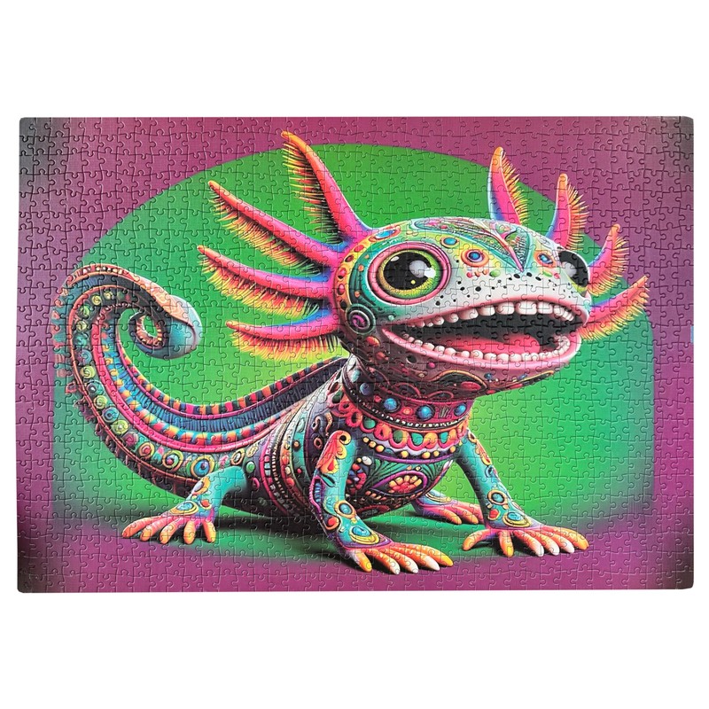 FLINK Rompecabezas Ajolote Alebrije 1000 Piezas