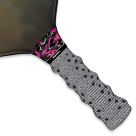 SNIPER SKIN Graphic Pickleball Grip Wrap – Non-Slip Grip for Pickleball Paddles – Durable, Weatherproof and Washable Material – Easy Install, Customizable Comfort Wraps- Pink Green Geo Camo
