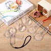 80Pcs Dual Power Magnifiers, 1.97" Lens with Lanyard for Outdoor