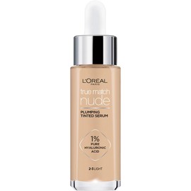 L'Oréal Paris Sérum Rellenador con Color True Match Tono 2-3 Light 30ml – Base con 1% Ácido Hialurónico Microepidérmico para Hidratación y Luminosidad | Todo Tipo de Piel