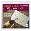 FLEXCUT Wood Carving Tools, Beginner 2-Blade Craft Carver Set, Tool