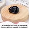DHSBGWSX 1 Piece Black Ornament, 1 Piece Gift Box, Cat