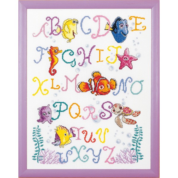 Vervaco Counted Cross Stitch: Nemo, Acrylic, Multi-Colour, 35 x 45 cm