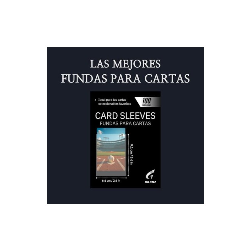 Fundas para Cartas MTG y TCG, 500 Unidades, Protectores Transparentes