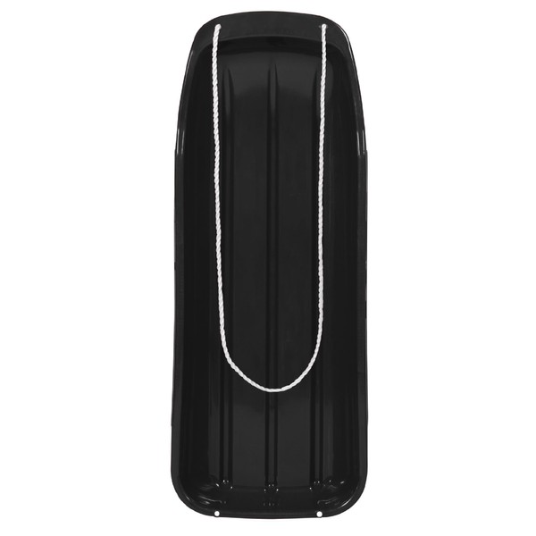 Best Choice Products 48in Kids Plastic Toboggan Snow Sled w/Pull