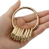 Tanjun 1 + 8 Pcs, Round Key Holder + Oval