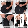 VIKINGSTRENGTH Farmers Walk Handles, Strongman Equipment in Pair + t-bar