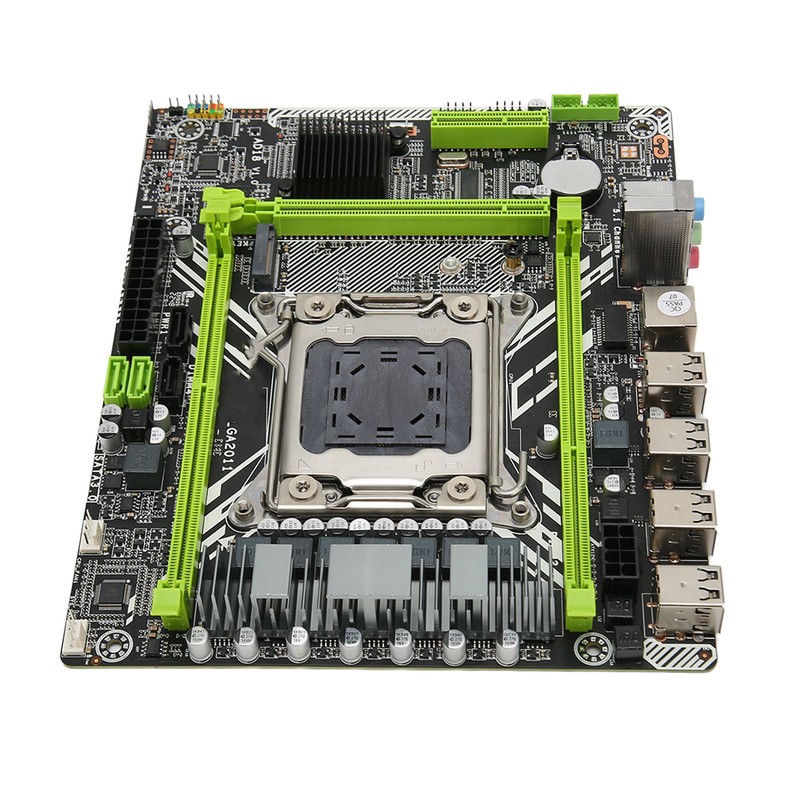X79D 2.0 Computer Motherboard LGA2011 M.2 NVM Micro ATX Gaming