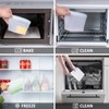 Silicone Bags for Food Storage, Reusable Zip Lock Bags Silicone