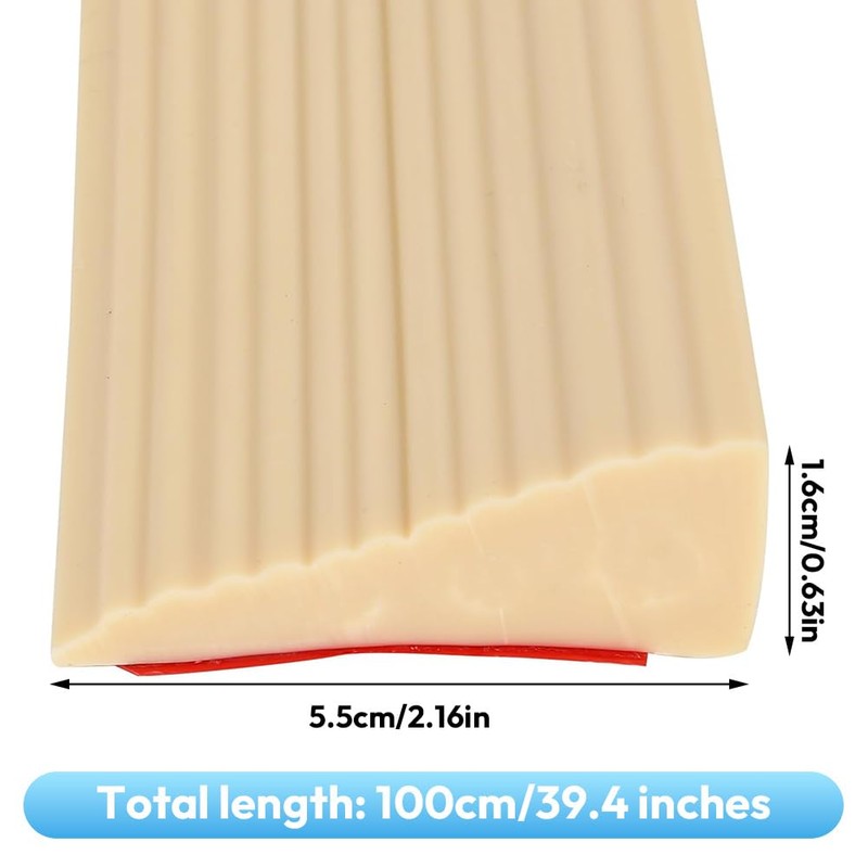 EUBSWA Braun-100cm Brown Threshold Ramp 1.6 x 5.5 x 100
