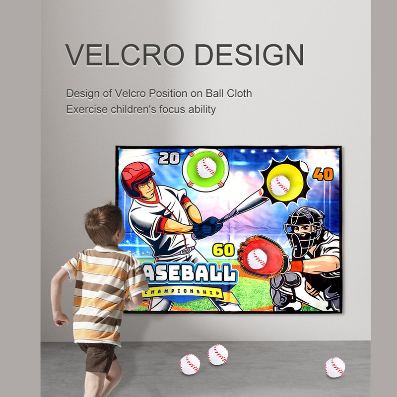 Ball Toss Target Games Parent Child Interaction Scoring Ball Throwing