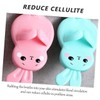 Housoutil 3pcs Cute Multi-purpose Bath Washing Brush Safe Skin Cleaning