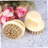 PACKOVE 2pcs Portable Beard Brush Durable Cleaning Brush for Men