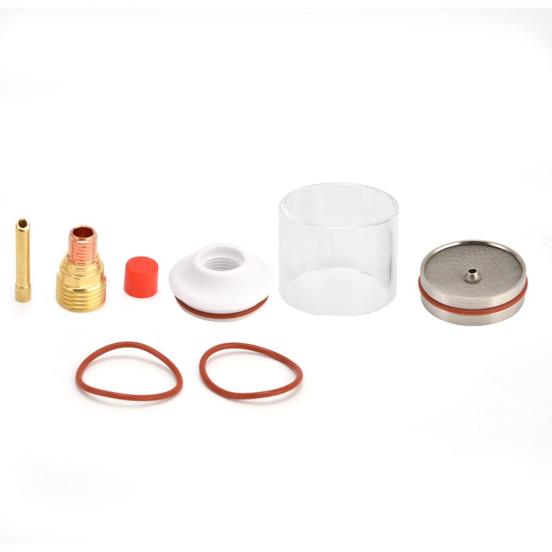 Tig Torch Glass Cup Collet Brass Replacement Welding Equipment Accessories