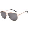 Timberland Golf 7257 Aviator Sunglasses, Gold Frame/Amber Lens